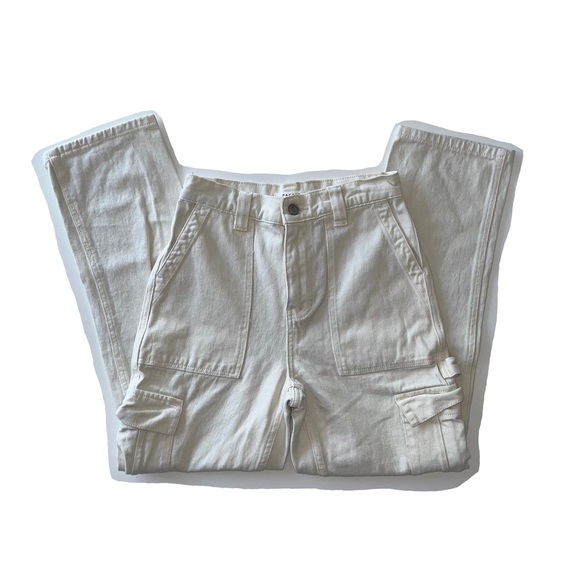 PacSun Pants & Jumpsuits Pacsun Cream White Cargo Pants 0 Cotton